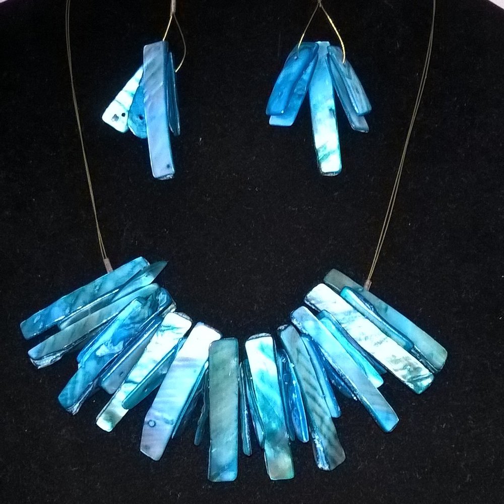 Earrings and Necklace